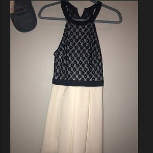 White and Blue Dress